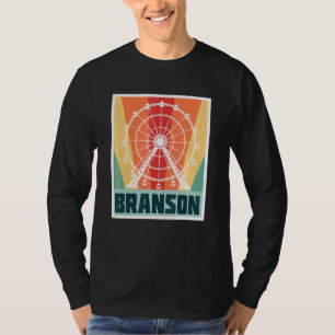 Camiseta Vacaciones Branson Missouri Viaje Caminata Campame