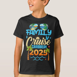 Camiseta Vacaciones coincidentes de crucero familiar Caribe
