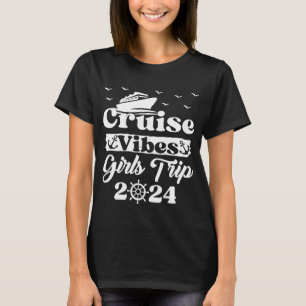 Camiseta Vacaciones coincidentes de Vibes de crucero para c