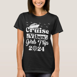 Camiseta Vacaciones coincidentes de Vibes de crucero para c