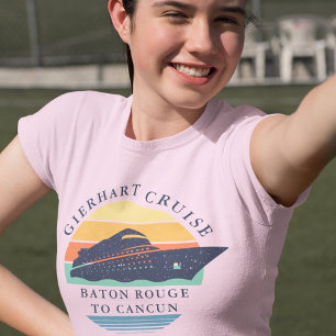 Camiseta Vacaciones coincidentes del viaje de crucero famil
