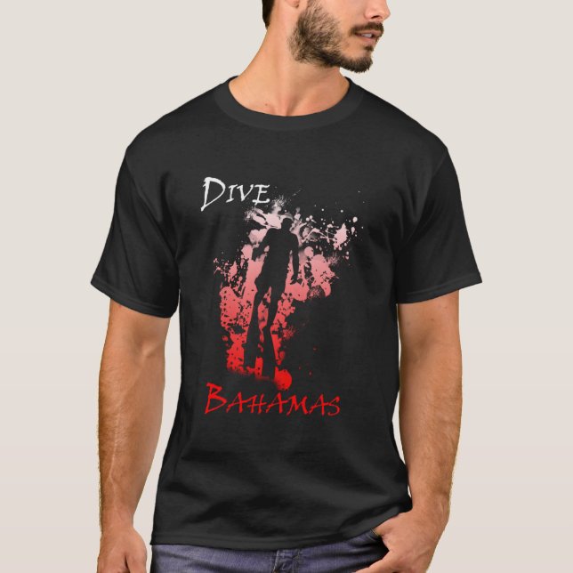 Camiseta Vacaciones de buceo en Bahamas (Anverso)