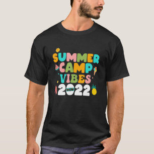 Camiseta Vacaciones de campamento de verano en Vibes 2022