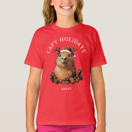 Camiseta Vacaciones de Capy Cute Divertido Capybara Feliz N