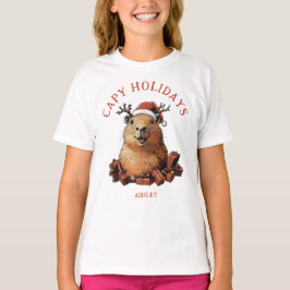 Camiseta Vacaciones de Capy Cute Divertido Capybara Feliz N