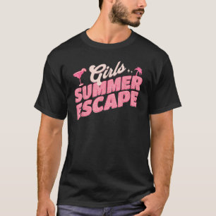 Camiseta Vacaciones de Chicas de escape de verano para chic