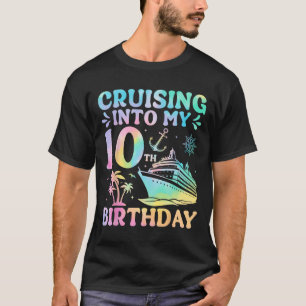 Camiseta Vacaciones de crucero de cumpleaños Crucero hacia