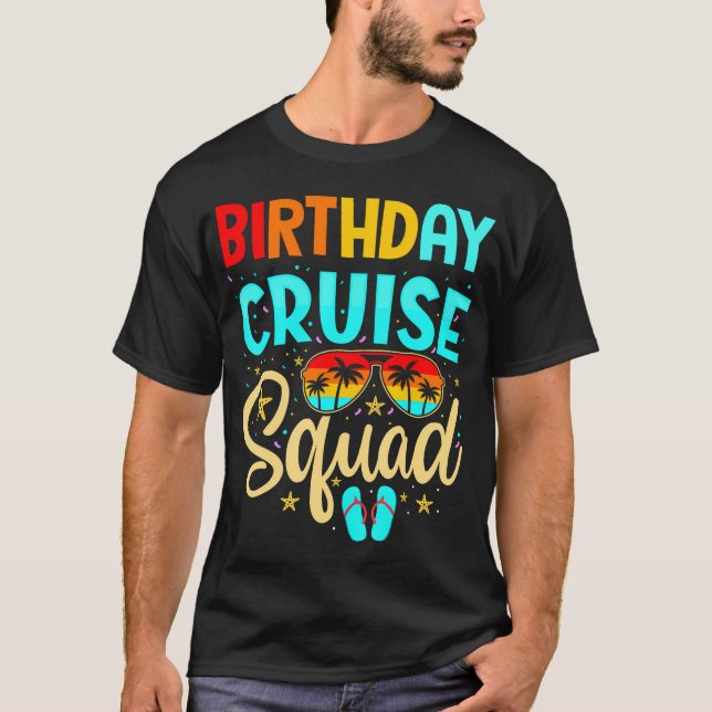 Camiseta Vacaciones de crucero de la brigada de crucero de  (Anverso)