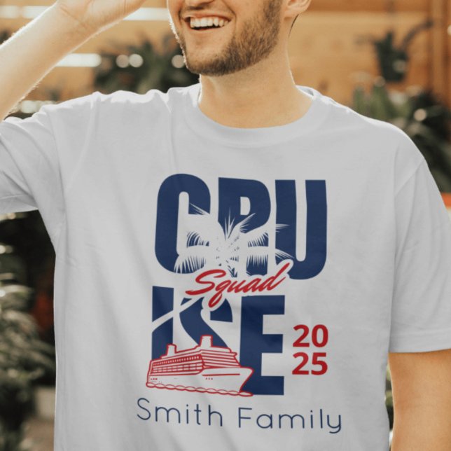 Camiseta Vacaciones de crucero familiares personalizadas (Subido por el creador)