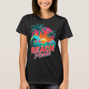 Camiseta vacaciones de crucero por la playa vintage fuera d