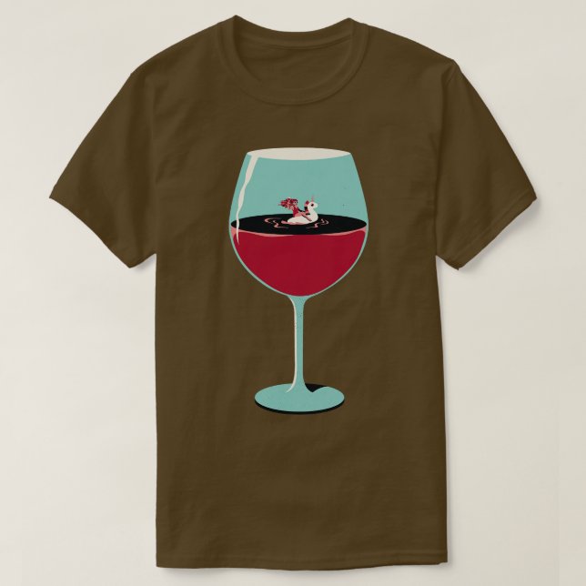 Camiseta Vacaciones de diseño de verano de vino Rosa para a (Diseño del anverso)