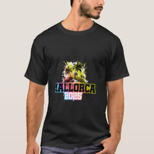 Camiseta Vacaciones de equipo coloridas en Mallorca 2025