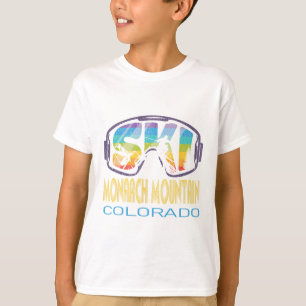 Camiseta Vacaciones de esquí de Monarch en Colorado