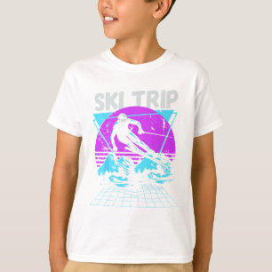 Camiseta Vacaciones de esquí familiares coincidentes 2025