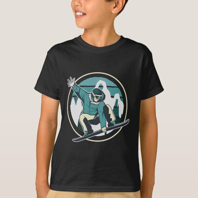 Camiseta Vacaciones de esquí Snowboard Winter Sports Snowbo (Anverso)