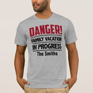 Camiseta Vacaciones de familia divertidas