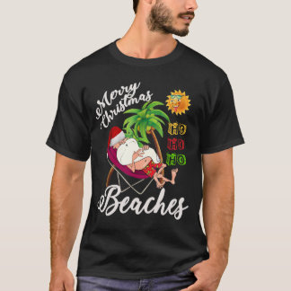 Camiseta Vacaciones de gafas de sol en las playas de Santa