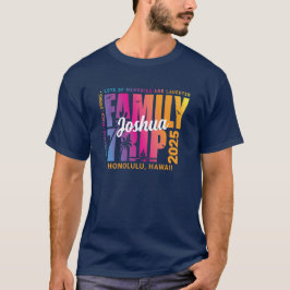 Camiseta Vacaciones de grupo de coincidencia de viaje de fa