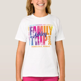 Camiseta Vacaciones de grupo de coincidencia de viaje de fa