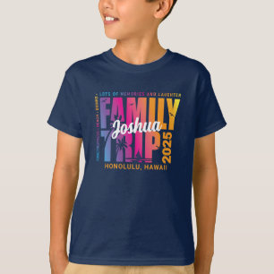Camiseta Vacaciones de grupo de coincidencia de viaje de fa