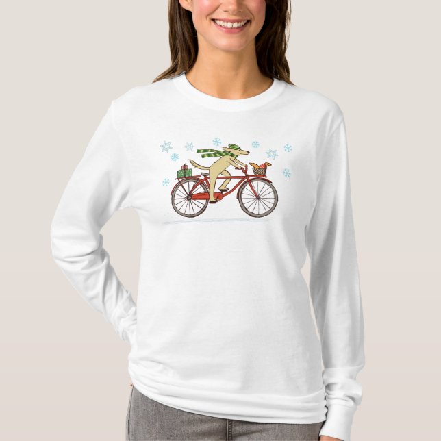 Camiseta Vacaciones de invierno caprichosas de ciclo del (Anverso)