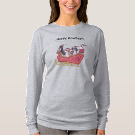 Camiseta Vacaciones de invierno de Cavalier King Charles Sp