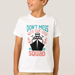 Camiseta Vacaciones de la familia de cruceros Squad