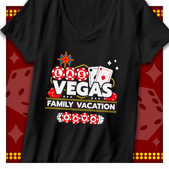 Camiseta Vacaciones de la familia Las Vegas (Subido por el creador)