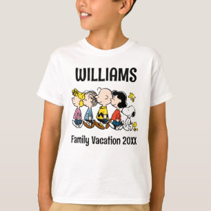 Camiseta Vacaciones de la familia Peanuts Gang