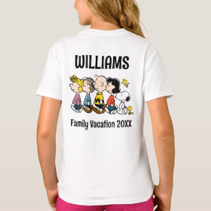 Camiseta Vacaciones de la familia Peanuts Gang