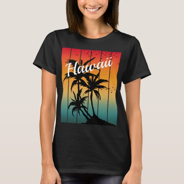 Camiseta VACACIONES DE LA PLAYA DE personalizado HAWAII DE  (Anverso)