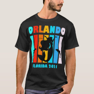 Camiseta Vacaciones de la sirena Orlando Florida para delfi