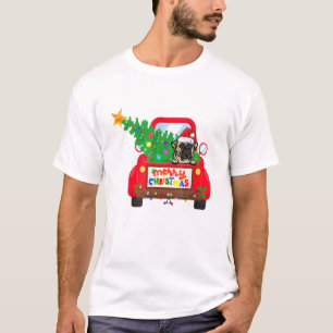 Camiseta Vacaciones de los Navidades de Camión Rojo de Bul