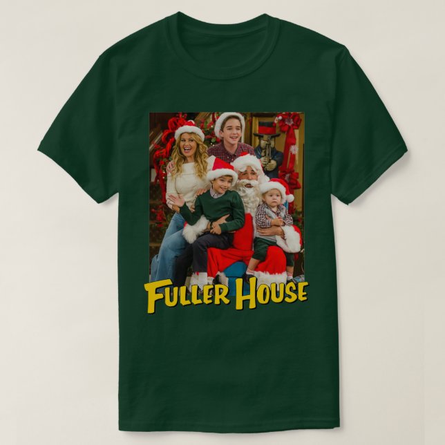Camiseta Vacaciones de los Navidades del Fuller House Cast  (Diseño del anverso)