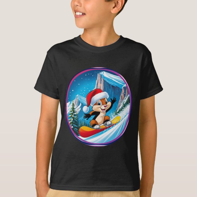 Camiseta vacaciones de navidades (Anverso)