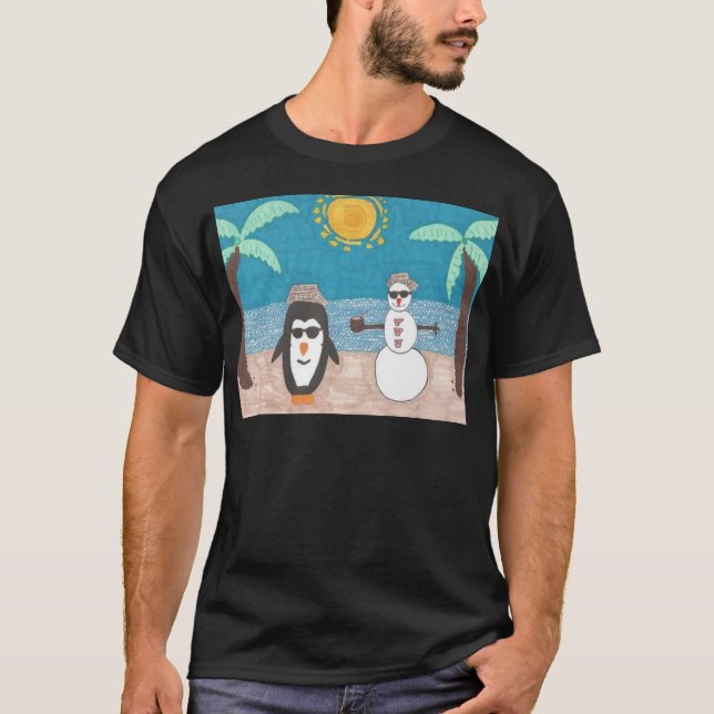 Camiseta Vacaciones de navidades (Anverso)