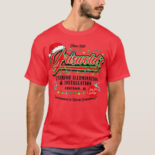 Camiseta Vacaciones de Navidades de iluminación de Griswold