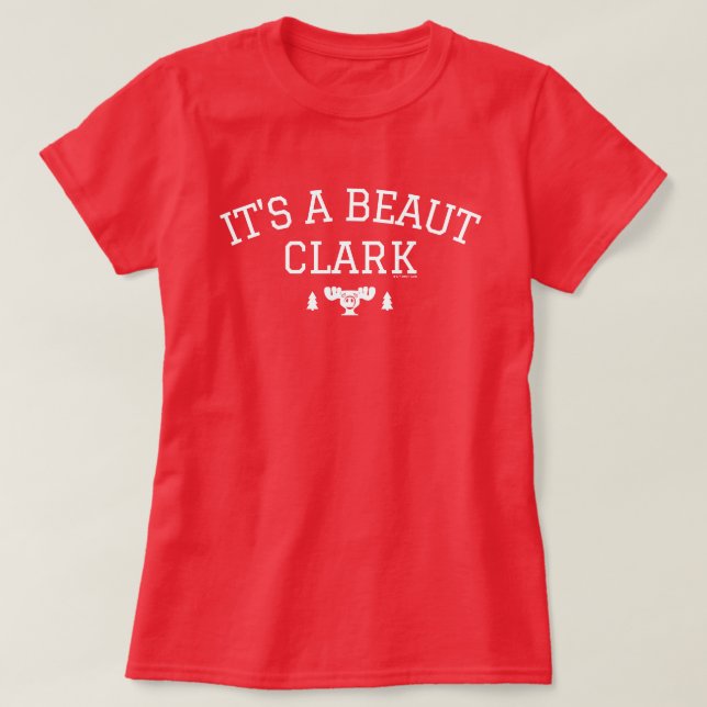 Camiseta Vacaciones de navidades | Es una bella Clark (Diseño del anverso)