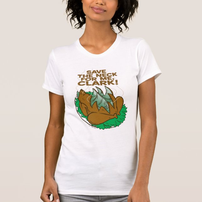 Camiseta Vacaciones de navidades | ¡Salven el Cuello para m (Anverso)