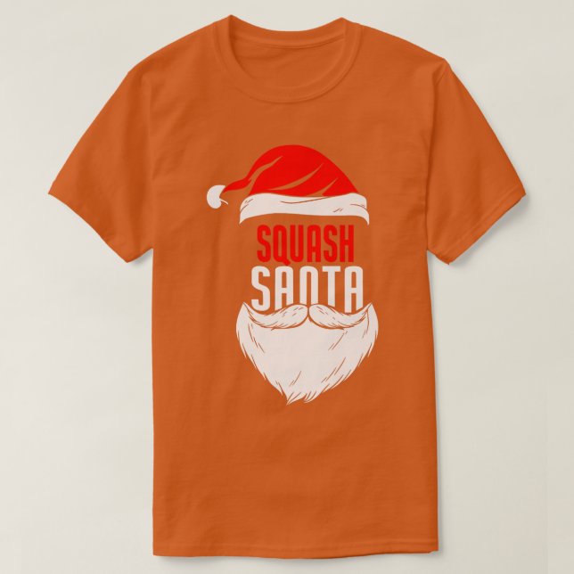 Camiseta Vacaciones de Navidades Squash Santa Claus - Repro (Diseño del anverso)
