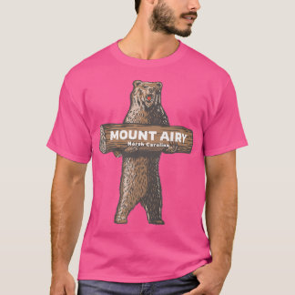 Camiseta Vacaciones de osos en crecimiento de Mount Airy No