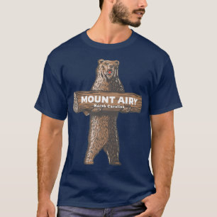 Camiseta Vacaciones de osos en crecimiento de Mount Airy No