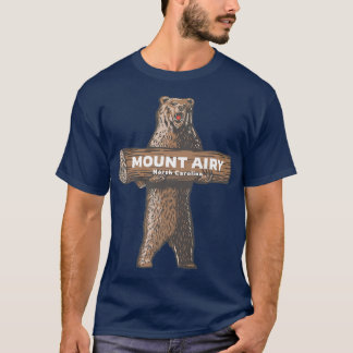 Camiseta Vacaciones de osos en crecimiento de Mount Airy No