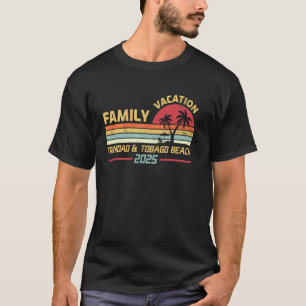 Camiseta Vacaciones de playa en familia en Trinidad y Tobag