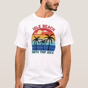 Camiseta Vacaciones de playa personalizadas para familias