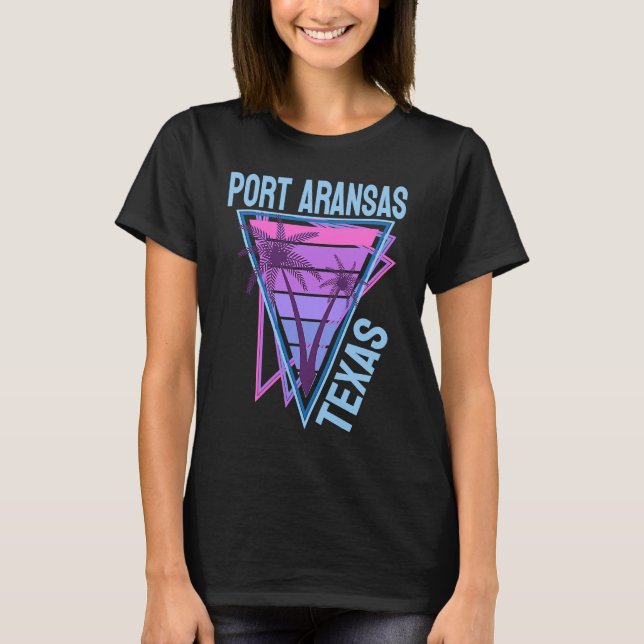 Camiseta Vacaciones de Port Aransas (Anverso)