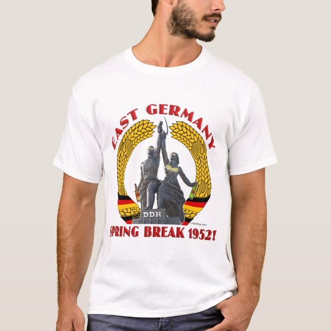 Camiseta Vacaciones de primavera 1952 (luz) de la Alemania (Anverso)
