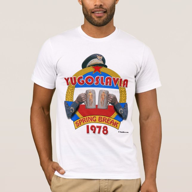 Camiseta Vacaciones de primavera 1978 de Yugoslavia (Anverso)