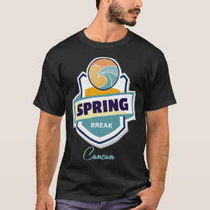Camiseta Vacaciones de primavera Cancun 2021