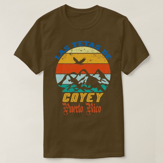 Camiseta Vacaciones de recuerdo de Puerto Rico Las etas de  (Diseño del anverso)